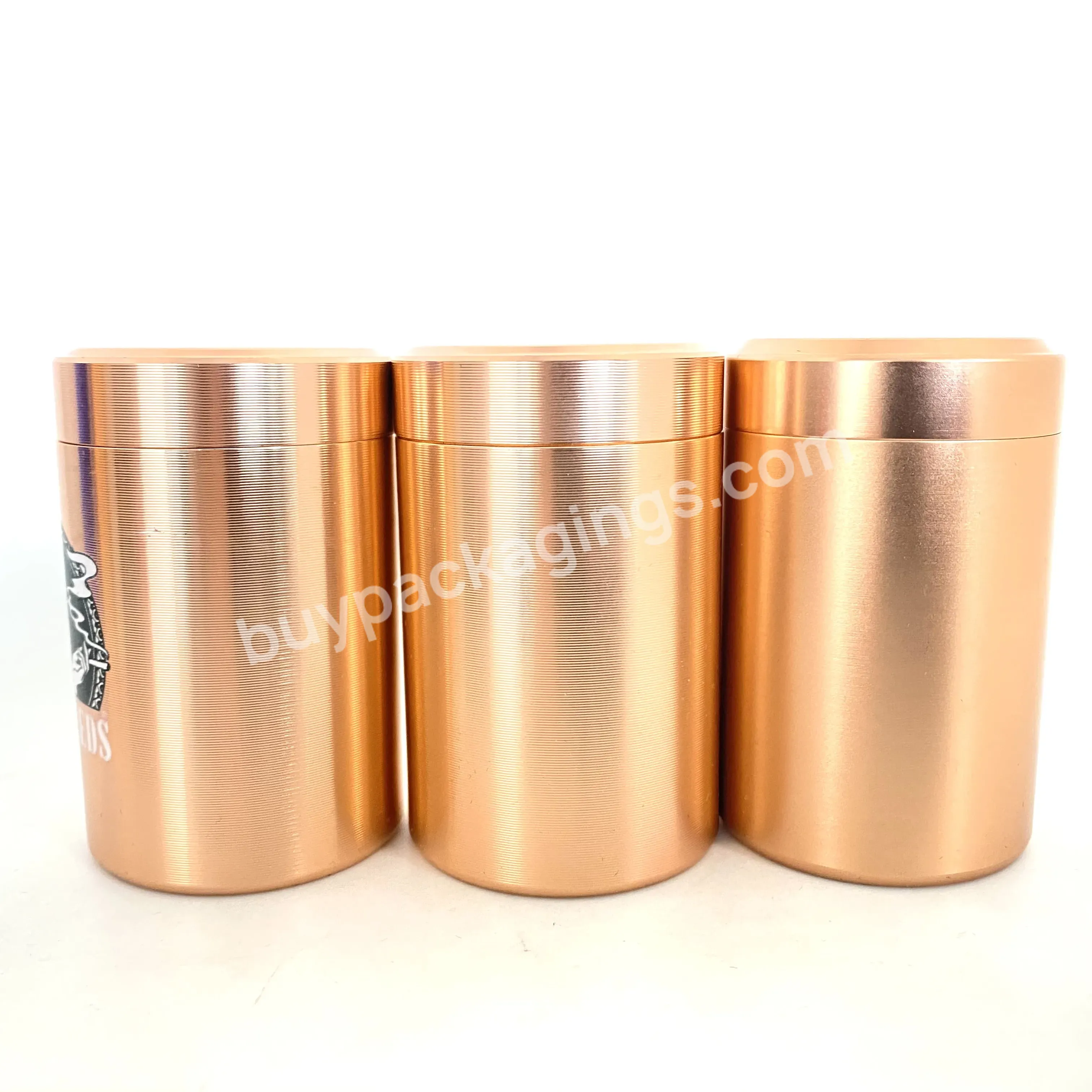 Small Mini Tall Round Metal Storage Tea Packaging Tin Box Can Container With Screw Lid Manufacturer - Buy Storage Tea Packaging Tin Box Can Container,Round Metal Tea Can With Screw Lid,Small Mini Tall Tea Jar Metal.