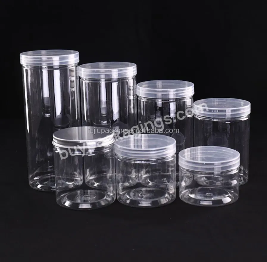 Small Moq 100ml 200ml 250ml 300ml 500ml 4oz 8oz Empty Clear Body Butter Jars Plastic Jar Container For Cosmetic Packaging - Buy Small Moq 100ml 200ml 250ml 300ml 500ml 4oz 8oz Empty Clear Plastic Jar,Food Grade 4oz 8oz Empty Clear Body Butter Jars,Pl