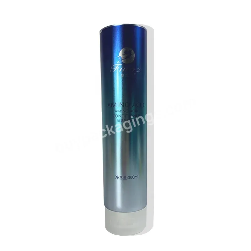 Small Moq D50mm 300ml Luxury Shiny Blue Abl Lotion Tube Body Lotion Cosmetic Packaging Squeeze Tube - Buy Collapsible Tubes With Caps,Makeup Tubes Biodegradable,Aluminium Tube Skincare.