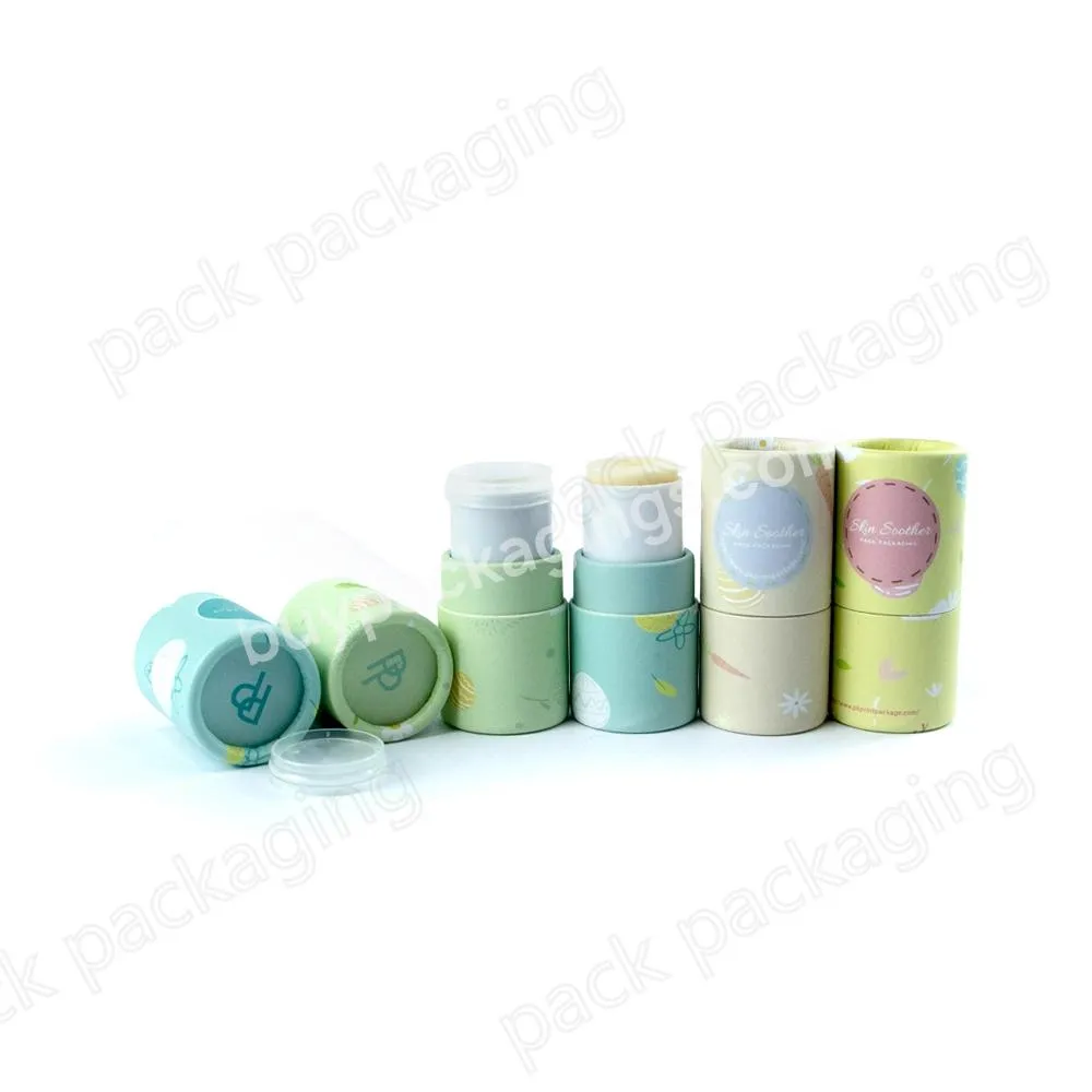 Small Size 6g Lip Balm Container Custom Design Food Grade Twist Up Tube for Deodorant Sunscreen Stick Solid Perfume Roll On Tube