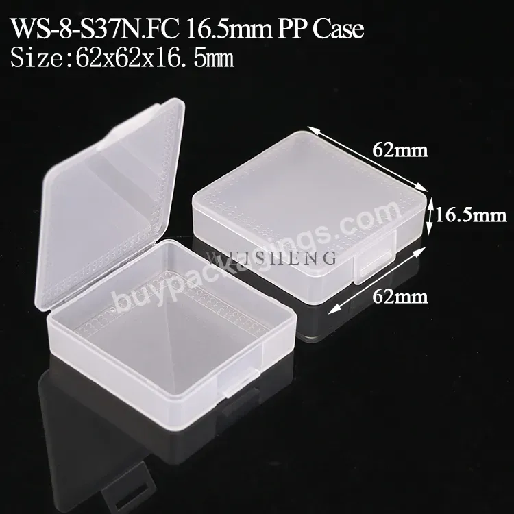 Small Square Box Pp Plastic Box Storage Container Boxes Jewelry Organizer Packaging Tools Nail Art Drill Bits Storage Case - Buy Pp Plastic Box,Nail Art Drill Bits Storage Case,Small Square Box.