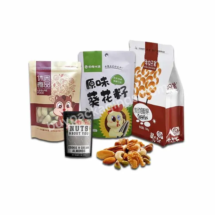 Snack Spice Tea Cook Nuts Stand Up Zipper Bags Chocolate Nut Pouch Pack Ziplock Bags For Food Snack Candy Nuts - Buy Snack Spice Tea Cook Nuts Stand Up Zipper Bags,Chocolate Nut Stand Up Pouch Pack,Ziplock Bags For Food Snack Candy Nuts.