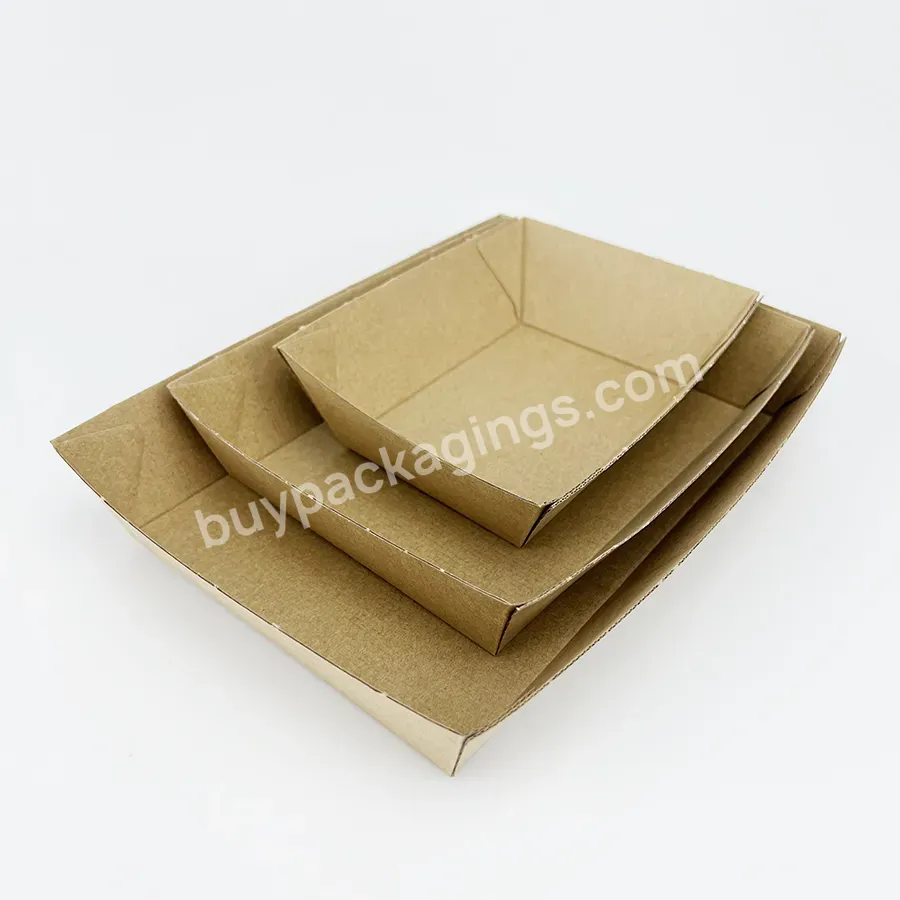 Snack Tray Wholesale Cardboard Paper Packing Eco-friendly Food Tray Free Sample - Buy Snack Tray,Wholesale Cardboard Paper Packing,Food Tray.