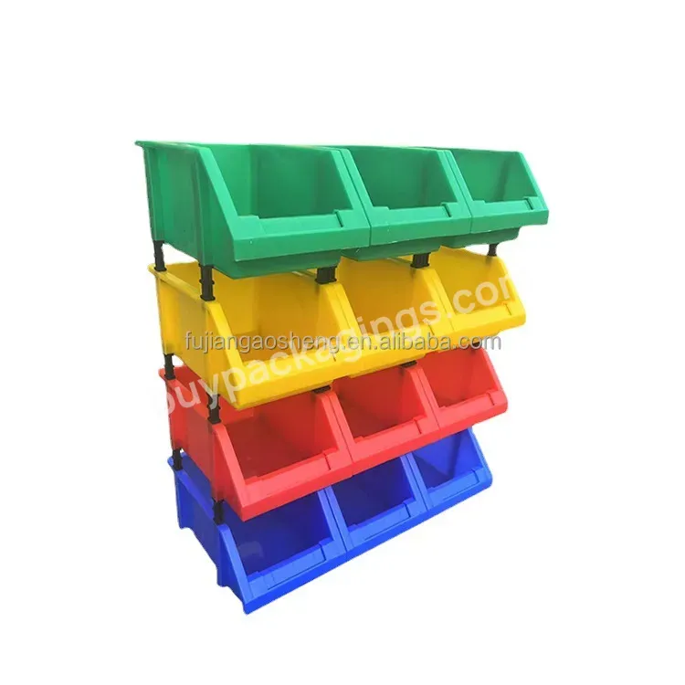 Spare Part Hot Quality Shelf Bins For Industrial Plastic Portable Boxes Plastic Stackable And Divisible Storage Shelf Bins - Buy Plastic Storage Bins Spare Part,Cheap Plastic Storage Bins,Stackable Bread Bin.