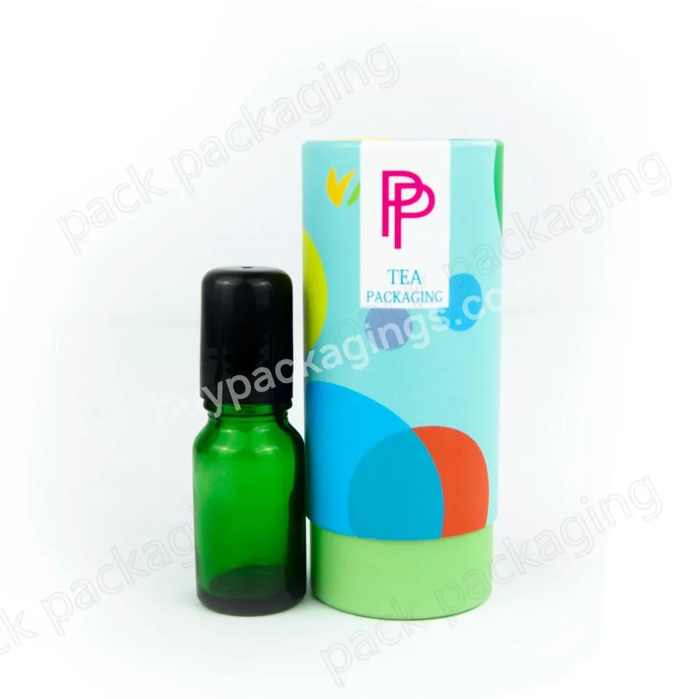 Special Design White Paper Packaging Essential Oil Bottle Paper Tube