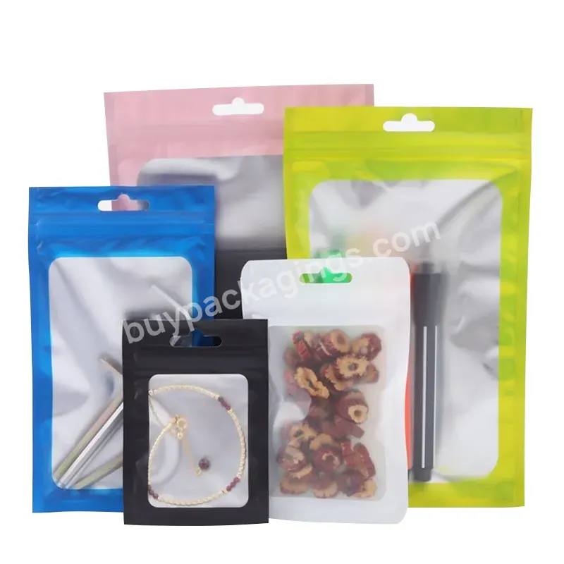 Spot Polyester Film Deodorant Bags Can Be Resealed Foil Bags Can Be Thickened Food Tea And Snack Bags Can Be Used - Buy Colored Matte Aluminum Foil Plastic Packaging Bag,Perforated Child Proof Plastic Sealing Bags For Candy,The Surface Frosted Dry Ba