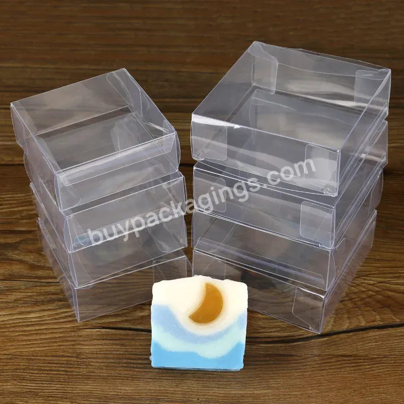 Square Transparent Pvc Boxes Mini Handmade Soap Gift Box Biscuit Snack Wrapping Party Packaging Supplies - Buy Plastic Box For Candy,Candy Box Gift,Wedding Candy Box.