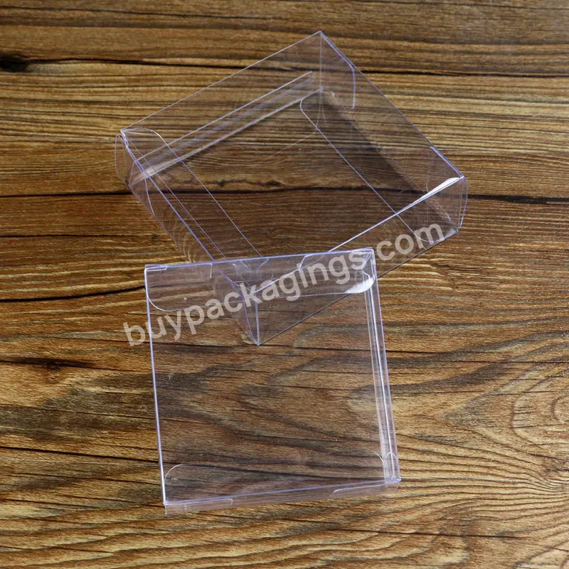 Square Transparent Pvc Boxes Mini Handmade Soap Gift Box Biscuit Snack Wrapping Party Packaging Supplies - Buy Plastic Box For Candy,Candy Box Gift,Wedding Candy Box.