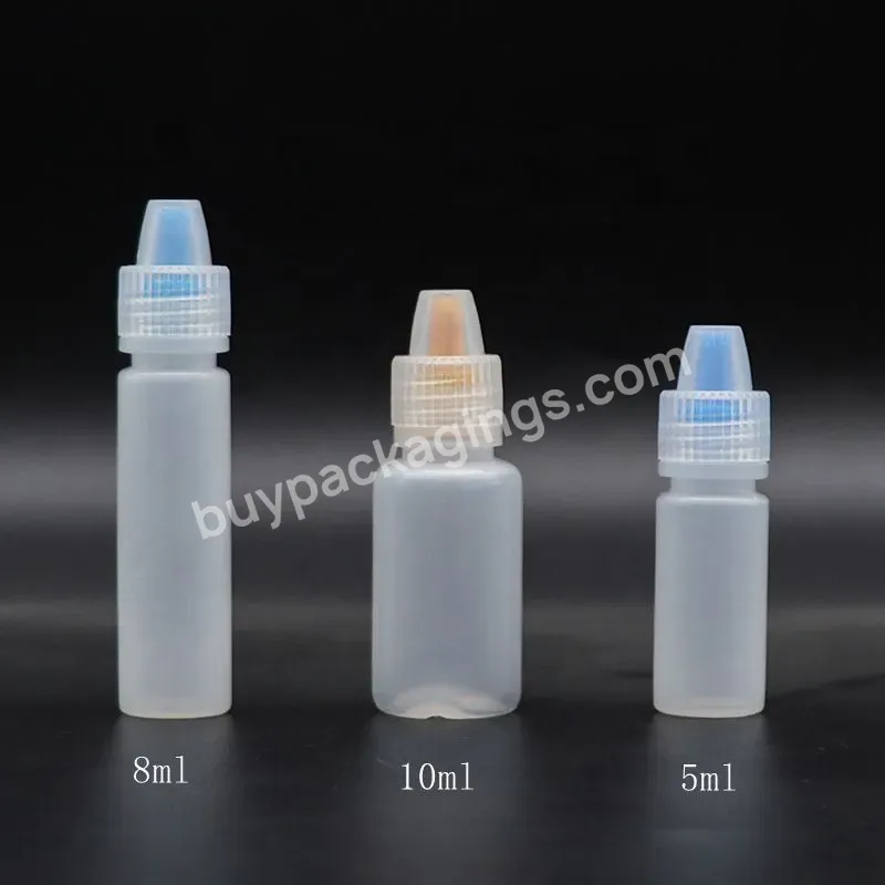 Squeeze Transparent 5ml 8ml 10ml Pigment Bottle With Twist Cap - Buy Ink Pigment Bottle,10ml Squeeze Bottle,5ml Bottle With Twist Cap.