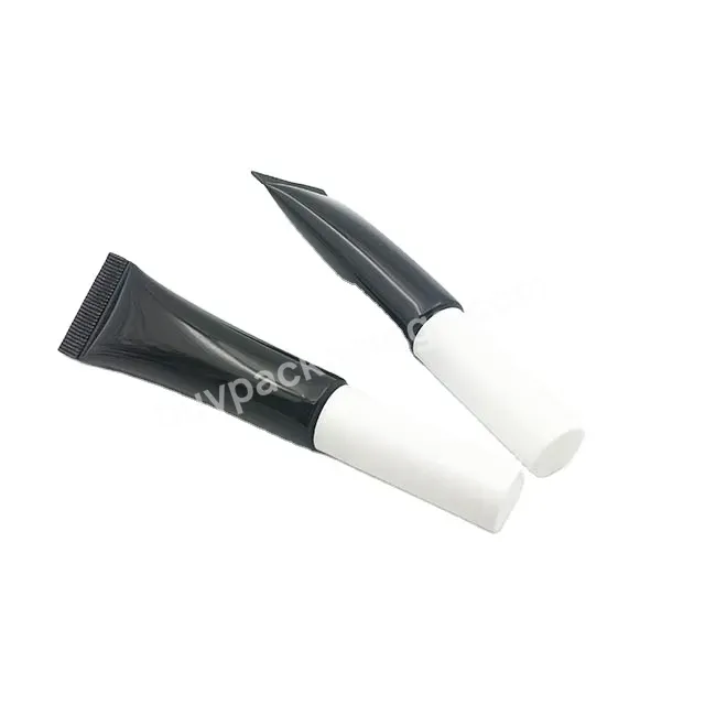 Squeeze Tubes Lip Gloss Container With White Applicator 15ml - Buy Lip Gloss Container,Squeeze Tubes.