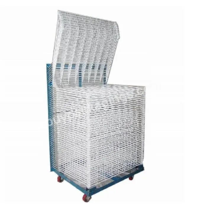 Stainless Steel Screen Printing Drying Rack For Aluminum Frames Or Clothes - Buy Screen Printing Drying Rack,Drying Racks For Screen Printing,Mesh Drying Rack.