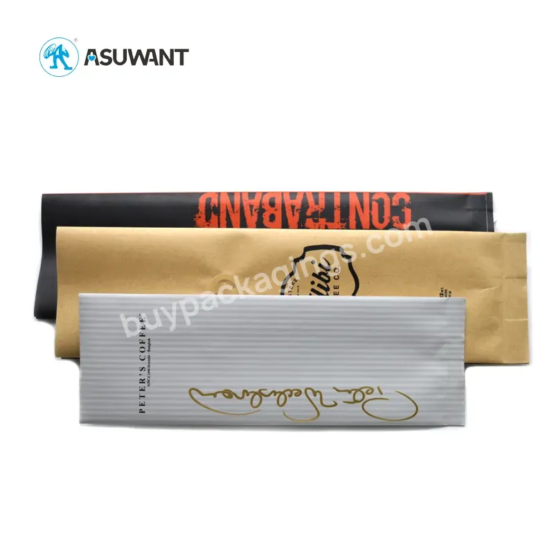Stand Up Matt White/green/red/black Coffee Packaging Bag Wtih Clear Window Tin Tie Valve - Buy Coffee Packing,Kraft Pape Drip Bag Ground Coffee Packaging,Coffee Bag With Valve.