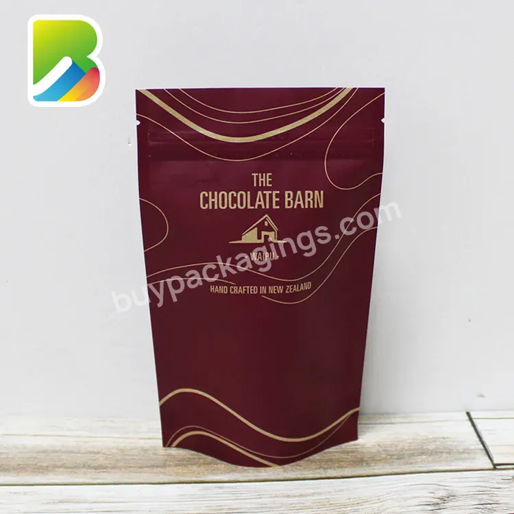 Stand Up Pouch Kraft Customized Brown Paper Bags Doypack Printed Kraft Paper Laminated Barrier Food - Buy Doypack Printed Kraft Paper Laminated Barrier Food,Customized Brown Paper Bags,Kraft Customized Brown Paper Bags.