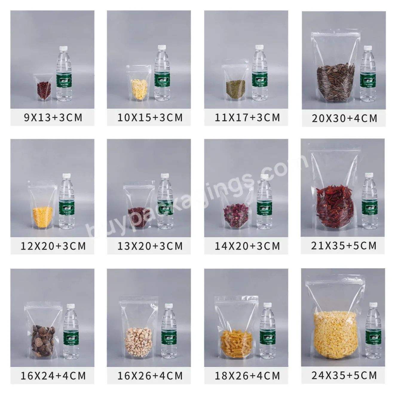 Stand Up Zipper Lamination Bags Usage For Corn Food Rice Dried Food 5 Gallon Mylar Bags Support Custom Moisture Proof - Buy 5 Gallon Mylar Bags,Stand Up Film,Zipper Film.