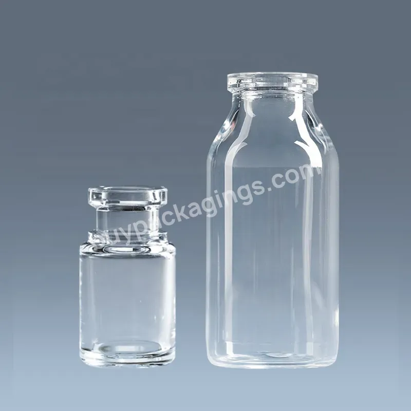 Sterile 2ml 5ml 100ml Plastic Cop Injection Bottles Rtu Packaging Clear Cyclic Olefin Polymer Medicinal 2cc 5cc 100cc Cop Vials - Buy Cop Cyclic Olefin Polymers Medicinal Plastic Bottles,Low Protein And Peptide Adsorption Ready-to-use 100ml Cop Bottl