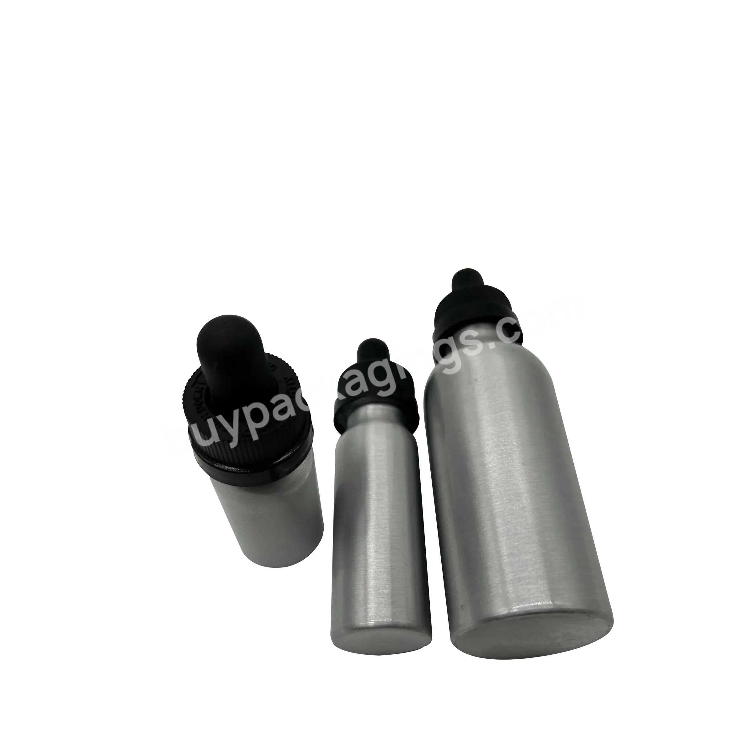 Stock 30 40 50 60 80ml Metal Bottle Body Soft Rubber Dropper Tube - Buy Portable,Divided Bottle,Dropper Tube.