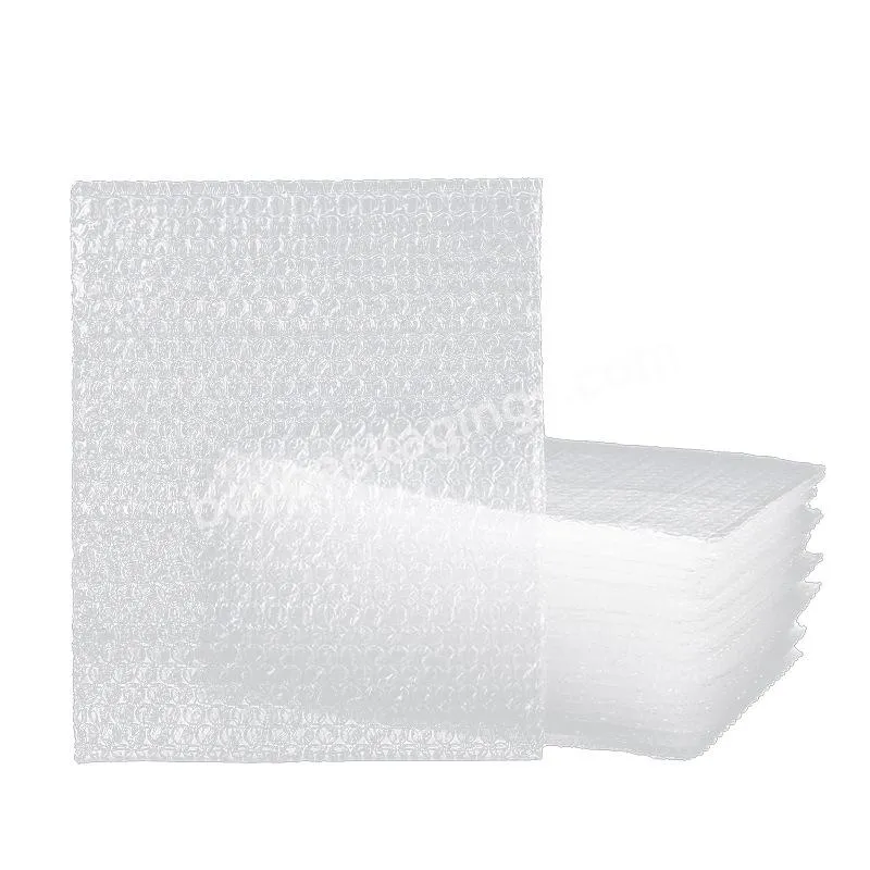 Stock Fast Delivery Custom Recycled Shakeproof Air Cushioning Film Wrap Bag Roll Logistic Packaging Envelopes Bubble Wrap Pouch