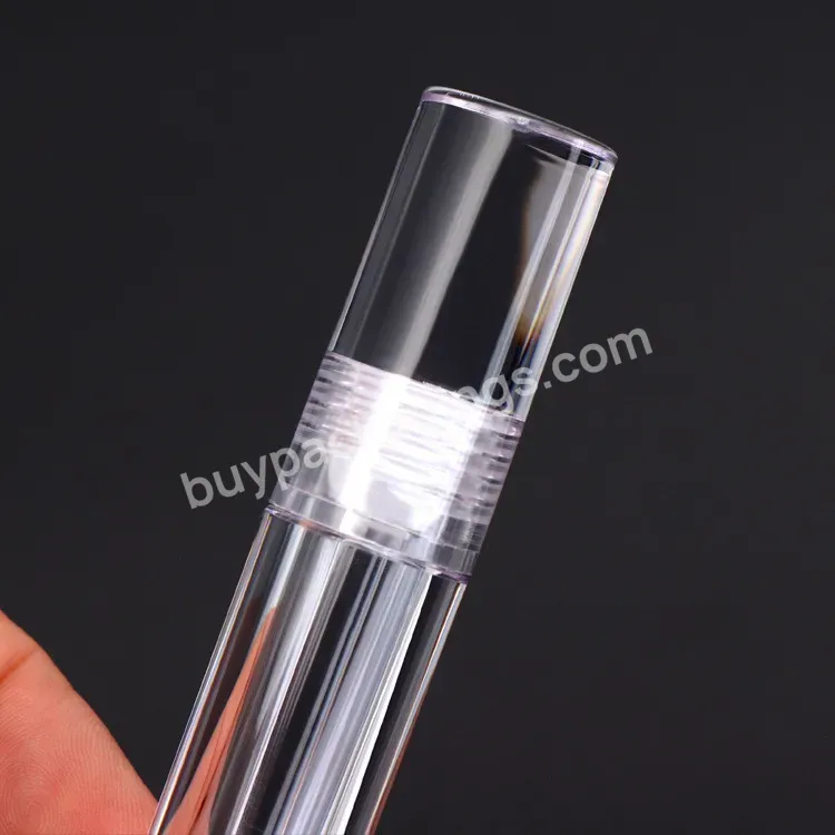 Stock New Full Clear Lip Gloss Tube Empty Plastic 4ml 5ml 7ml Lipgloss Container Transparent Liquid Lipgloss Case - Buy Transparent Lip Gloss Tubes,Transparent Lip Gloss Tubes 4ml,Transparent Lip Gloss Tubes 5ml.