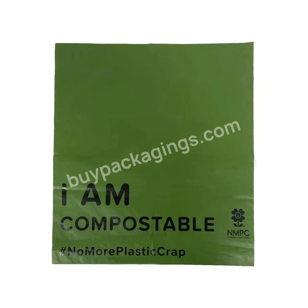 Strong Adhesive Biodegradable Compostable Delivery Pouch Express Clothing Shipping Bags With Logos Print Custom Mailing Bags