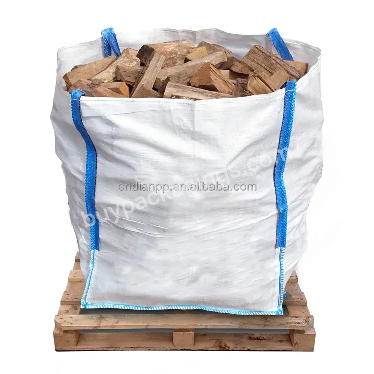 Strong Durable Uv-anti Pp 1000kg 1 Ton Big Bulk Jumbo Fibc Bags For Firewood Sand - Buy Fibc Bag Uv-anti,Fibc Bag Firewood,Firewood Fibc Bag.
