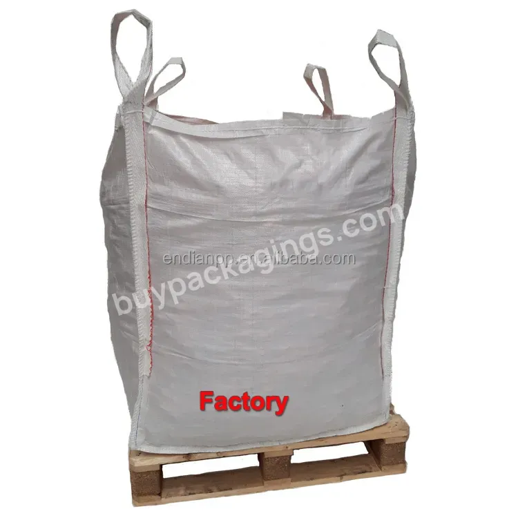 Strong Polypropylene 1 Ton Container Sacks Fibc Jumbo Bulk Big Bags 1000kg For Cement Concrete - Buy Big Bag 1000kg,Jumbo Bag 1000kg,Jumbo Bag For Cement.