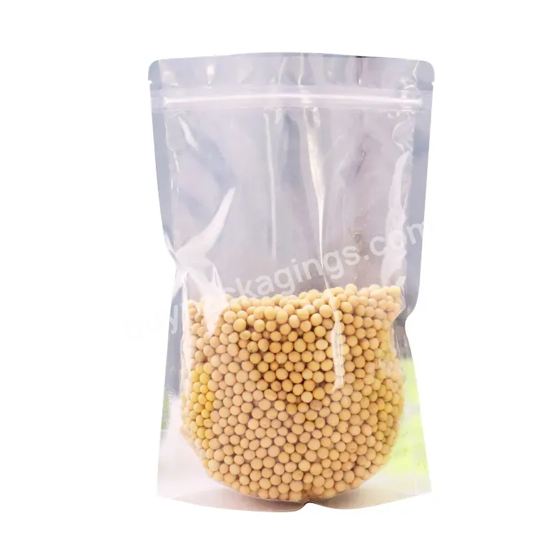 Strong Sealing Zipper Food Packing Nuts Clear Package Custom Stand Up Pouch Bags - Buy Stand Up Pouch Bags,Custom Stand Up Pouch,Stand Up Pouch Packing.