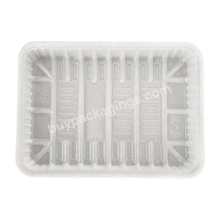 Supermarket Biodegradable White Disposable Food Packaging Pp Plastic Frozen Meat Fresh Meat Tray Packaging - Buy Frozen Meat Fresh Meat Tray,Supermarket Biodegradable Fresh Meat Tray,Disposable Food Packaging Pp Meat Tray.