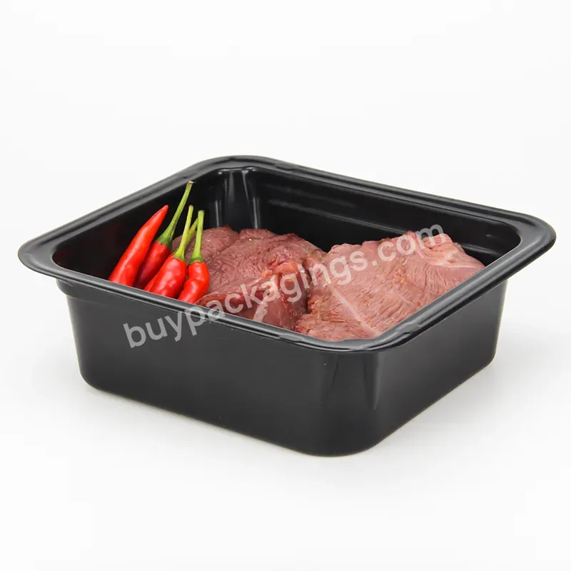 Supermarket Food Safety Pp Custom Printed Disposable Plastic Meat Packing Trays - Buy Meat Packing Trays,Plastic Meat Trays,Disposable Meat Tray.