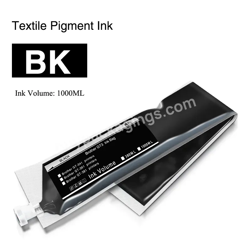T-shirt Printing Textile Pigment Ink 1000ml/bag Dtg Ink Bag For Brother Gtx Gtx Pro Dtg Printers