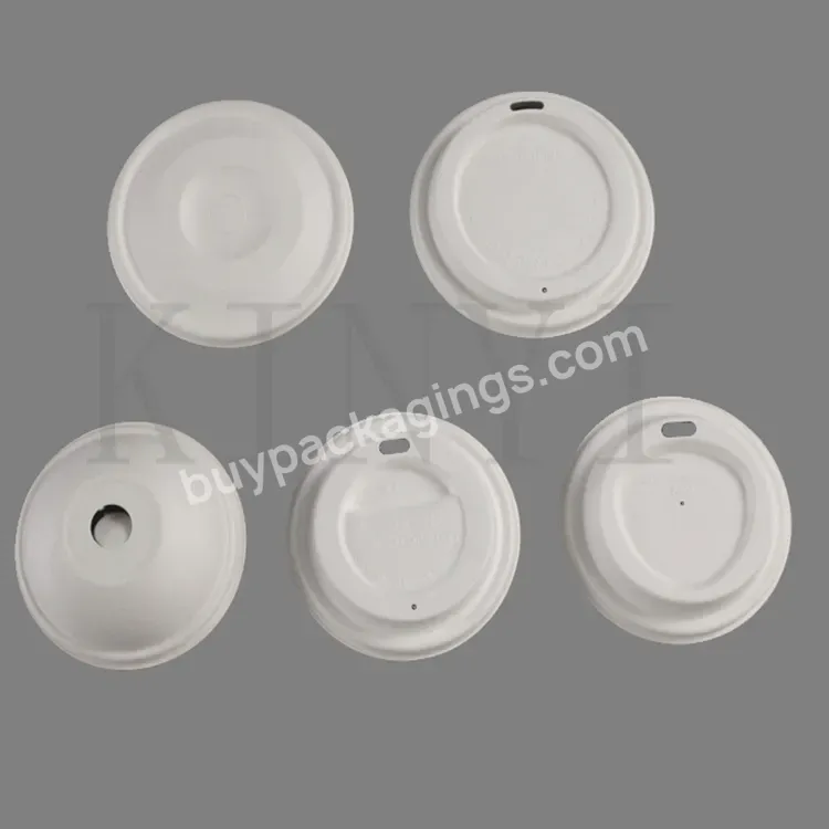 Take Away Coffee Cup Lid Use Hot/ Cold Drink Disposable Coffee Cups Pulp Cover Lid For Cup - Buy Coffee Cup Lid,Disposable Coffee Cup Lid,Pulp Cover For Cup.