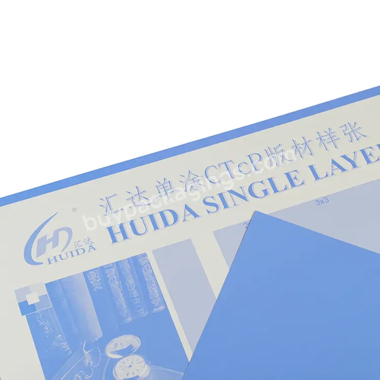 Thermal Ctp Plate For Newspaper Printing Single Layer Coating Positive Ctp Ctcp Offset Plates