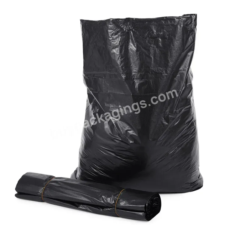 Thick Plastic Trash Bag Garbage On Roll 80*100cm Po/pe Disposable Garbage Bag For Construction - Buy Trash Bag,Thick Plastic Bag Garbage,Garbage Bag For Construction.
