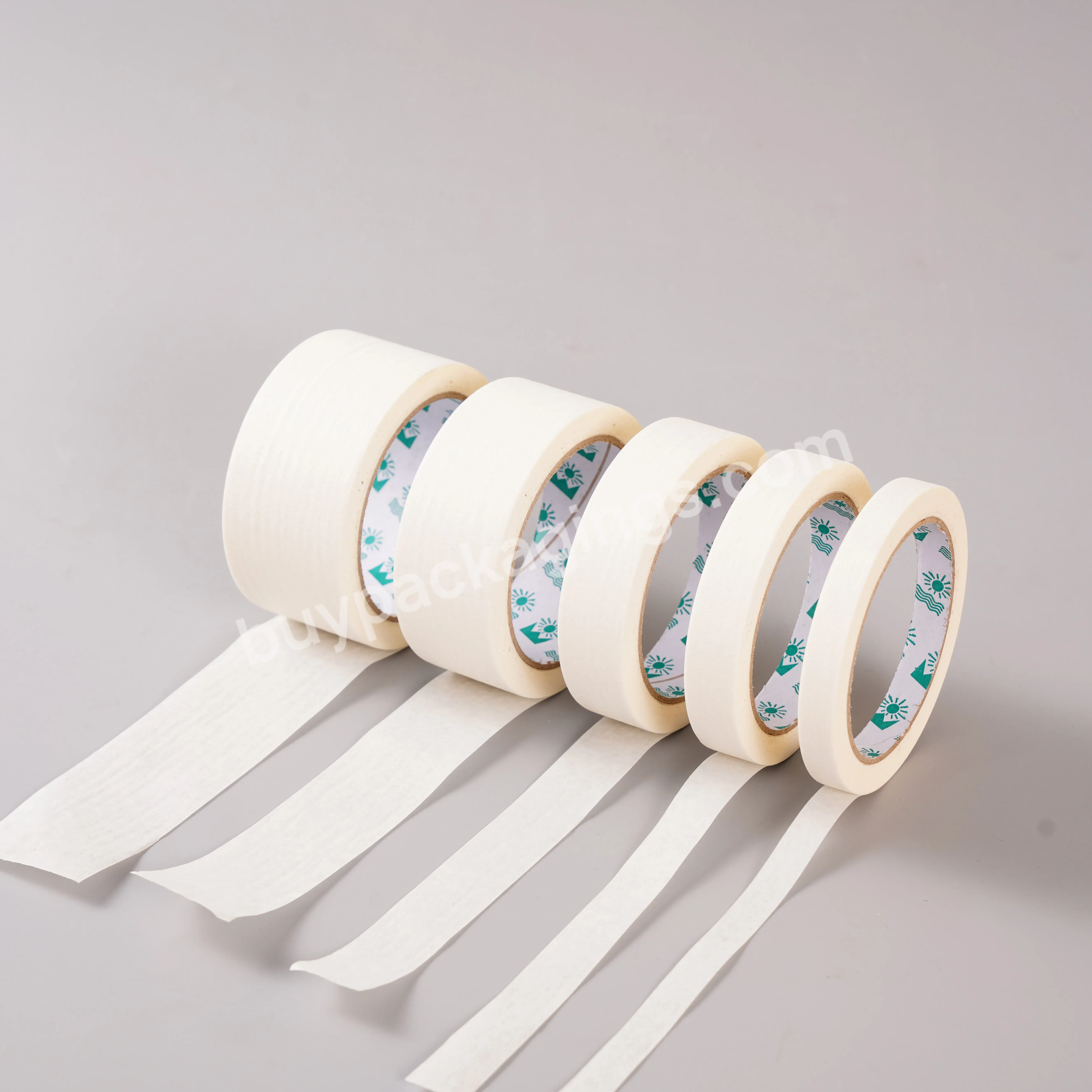 Thick Strong Adhesive Masking Tape For Car Or Wall Paint Masking - Buy Masking Tape,Adhesive Paper Tape,Thick Strong Adhesive Tape.