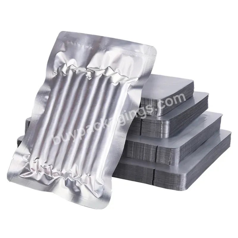 Three-sided Sealed Aluminum Foil Vacuum Bag For Wholesale And Spot Food For Food Storage - Buy Food Preservation Bag,Light Tight And High Barrier Vacuum Bag,Food Plastic Bag.