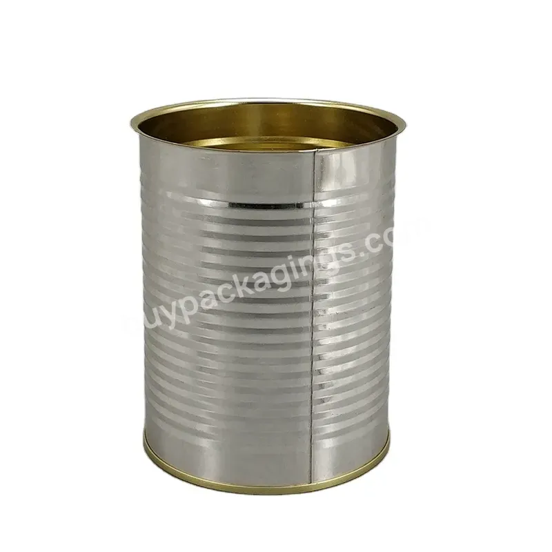 Tin Can Manufacture Wholesale Food Grade Tomato Paste Metal Empty Tin Can With Easy Open Lid For Food Packaging Canned Food - Buy Quart Tin Cans,Food Safe Tin Can,Open Top Tin Cans.
