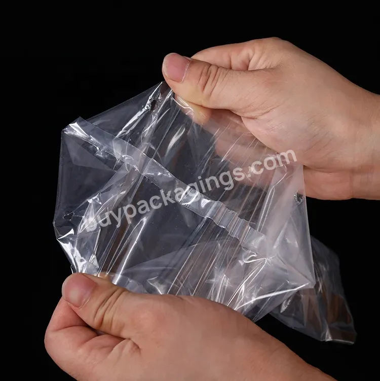 Top Class Waterproof Moisture Proof Thickened Flat Pocket Transparent Plastic Bag - Buy Transparent Plastic Bag,Small Plastic Bags,Pe Plastic Bag.