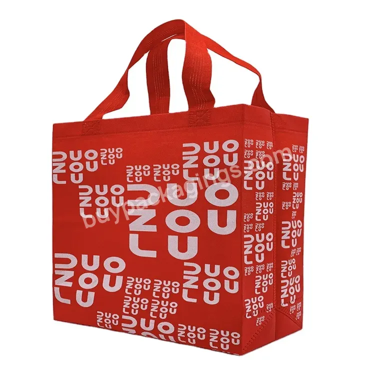 Top Quality Film Laminated Non Woven Shopping Bag With Customize Logo Non Woven Color Bag - Buy Film Laminated Non Woven Shopping Bag With Customize Logo,Leakproof Therlam Shopping Bag,Non Woven Bag.