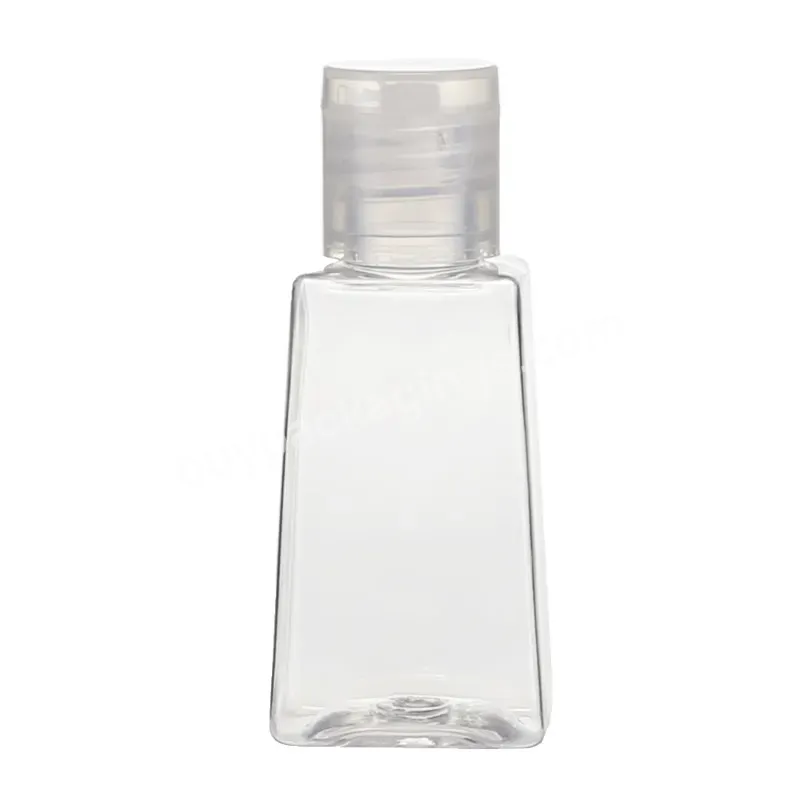 Top Sale 30ml Hand Sanitizer Bottle Ladder Shape Hand Wash Bottle With Flip Cap - Buy 300ml Transparent Lotion Bottle,Plastic Shower Gel Bottle 300ml,Clear Bottle With White Pump.