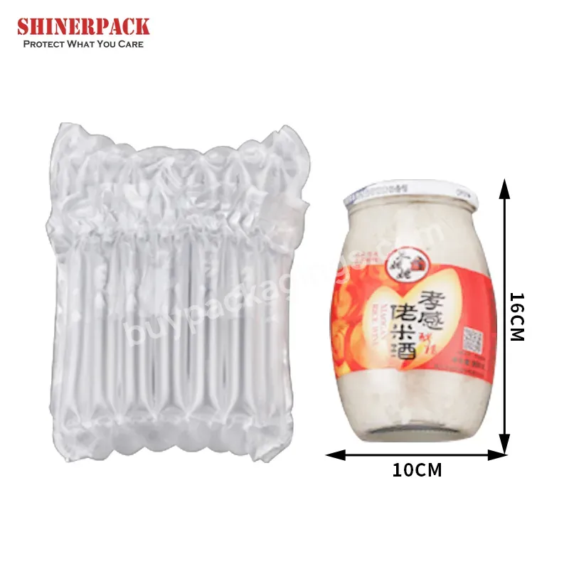 Top Sale Wine Bottle Protector Reusable Sleeve Travel Inflatable Air Column Cushion Bag For Bottle Packing - Buy Air Column Bag,Wine Bottle Protector Bubble Bags,Inflatable Air Column Cushion Bag For Bottle Packing.