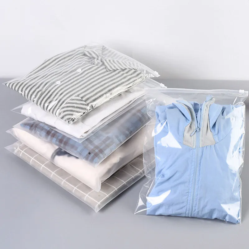 Towel Clothing Vest T Shirt Plastic Packing Customized Windowed Bag with Hook Under wear Garment Packaging Bag