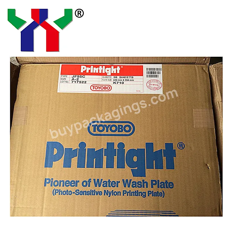 Toyobo Printight Photo-sensitive Printing/water Wash Photopolymer Plate,Jf95c,A2:594*420mm - Buy Toyobo Printight,Photo-sensitive Printing Plate,Water Wash Plate.