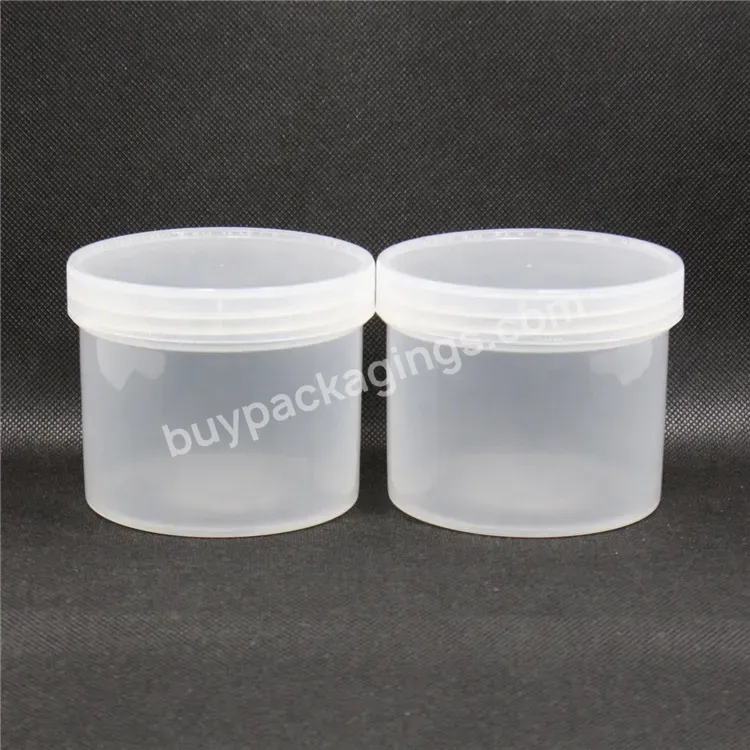 Translucent Plastic Container Box For Slime Mud Clay Diy Accessory Storage Box With Lid Slime Tool 150ml - Buy Container For Slime,Slime Diy Jar,Slime Supplies Container.