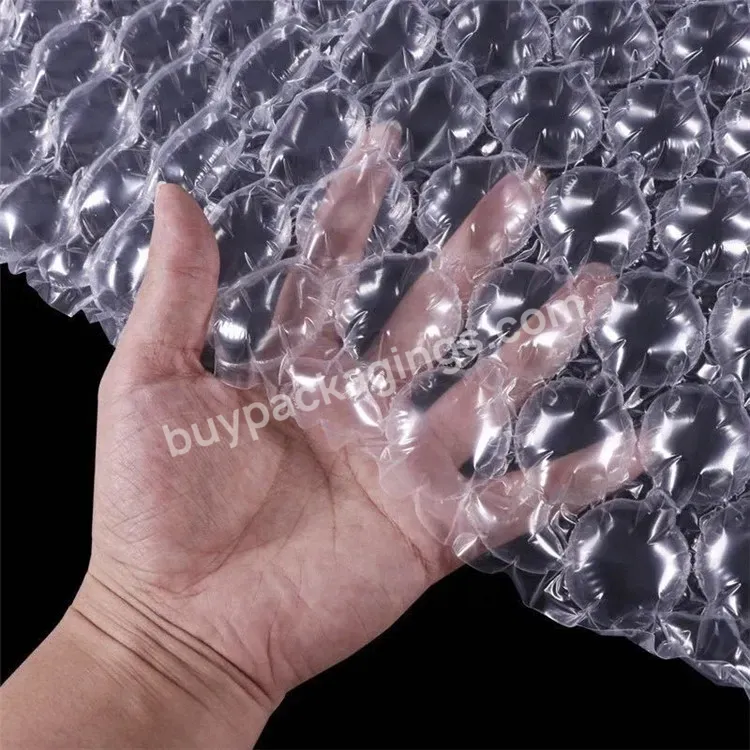 Transparent Air Bubble Cushion Film Wrap Roll Packing Material - Buy Chinese Supplier Plastic Air Bubble Cushion Film Wrap Roll,Air Cushion Plastic Packaging Film,Air Bubble Cushion Film Wrap Roll Packing Material.