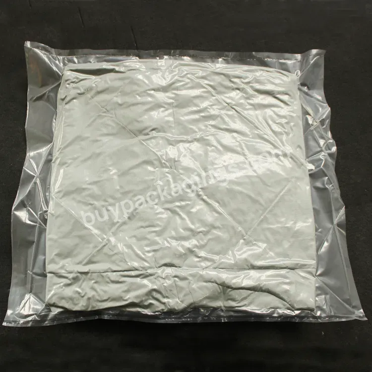 Transparent Pe Bag And Vacuum Packing Bag For Pillow Duvet Comforter Down Quilt Plastic Packaging Bag - Buy Plastic Pe Packaging Bag,Vacuum Packing Bag For Pillow,Vacuum Packing Bag For Down Quilt.
