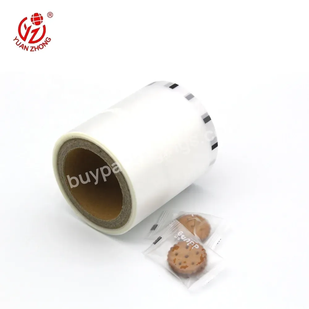 Transparent Pe Plastic Packing Material Roll Film For Cookie/snack Packaging Cookie Packaging Heat Seal - Buy Cookie Packaging Heat Seal,Plastic Packing Film,Pe Roll Film.