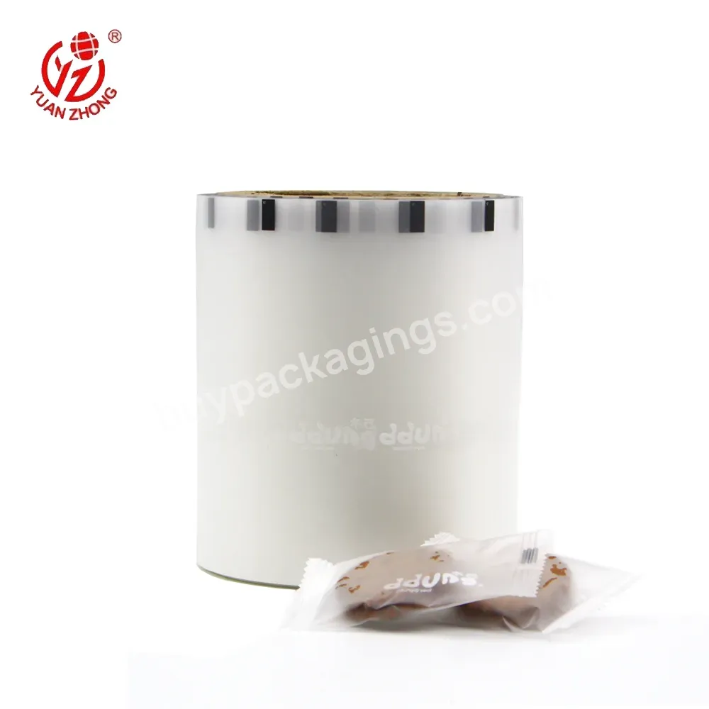 Transparent Pe Plastic Packing Material Roll Film For Cookie/snack Packaging Cookie Packaging Heat Seal - Buy Cookie Packaging Heat Seal,Plastic Packing Film,Pe Roll Film.