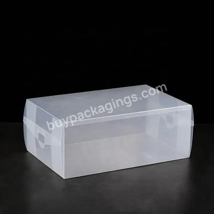 Transparent Pvc Box Pp Clear Plastic Folding Packaging Box Storage Pp Packing Box - Buy Pp Corrugated Plastic Packing Box,Gift Box Packaging Rectangle,Plastic Gift Box.