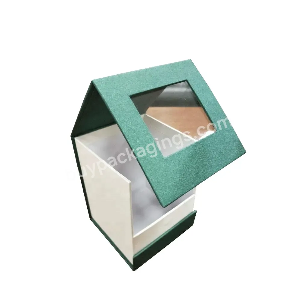 Transparent Pvc Window Custom Designed Magnetic Sealed Carton,Gift Box - Buy Customized Packaging,Box Packaging,Customize The Packaging Box Logo.