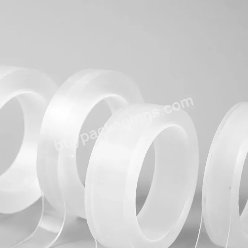 Transparent Traceless Nano Double-sided Tape - Buy Transparent Masking Tape,Transparent Curtain Tape,Transparent Insulation Tape.
