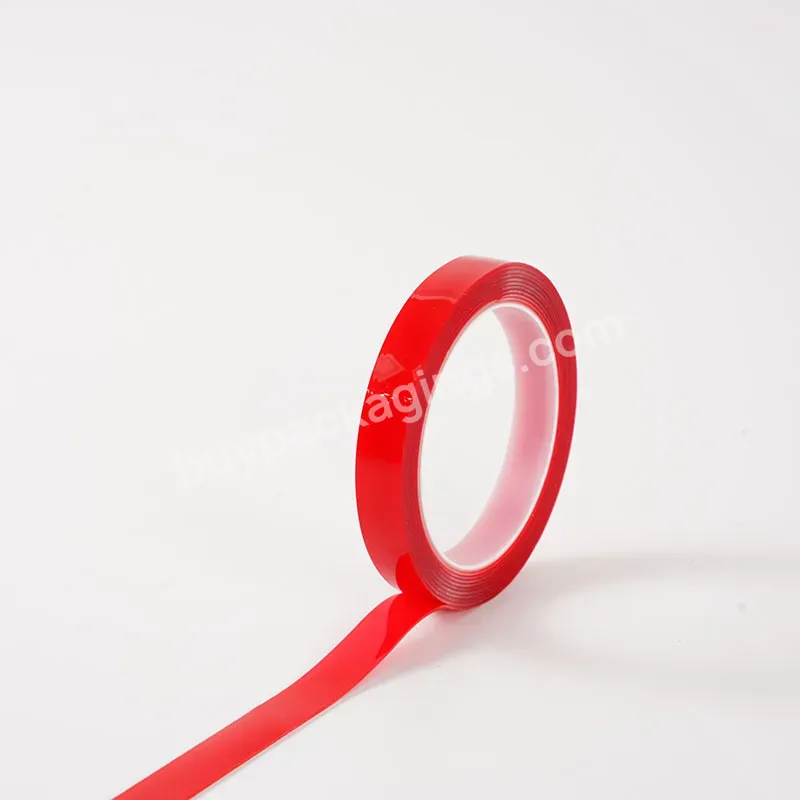 Transparent Traceless Waterproof High Temperature Resistant Acrylic Double Sided Tape Pe Double Sided Tape - Buy Double Sided Gum Tape,Double Fold Nylon Bias Tape,Double Sided Tissue Tape.